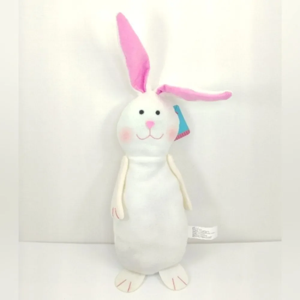 Bunny Decor White and Pink NWT